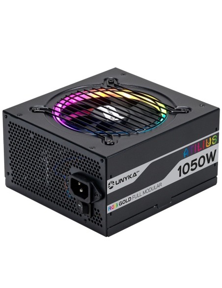 FUENTE 1050W/87.5A 12CM ATILIU S 90 EFICIENTE GOLD MODULAR RG PN: UK521207 EAN: 6974560220298   