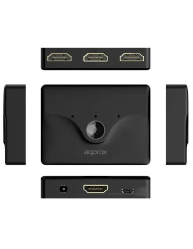 DATA SWITCH 3 HDMI 4K CONTROL  REMOTO APPROX...