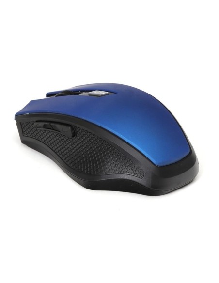 RATON OMEGA OPTICO 1200DPI USB NEGRO AZUL PN: OM08BL EAN: 5907595455299   