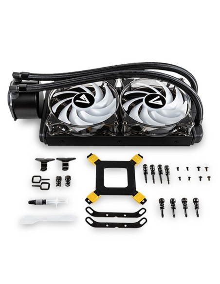 KIT REFRIGERACION LIQUIDA      ARTIC 240 ARGB ABYSM NEGRA PN: 833202 EAN: 6940533544593   