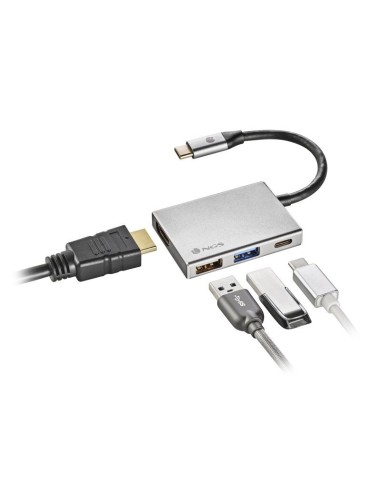 CONVERSOR USB TYPE C A HDMI 4K 10CM PN:...