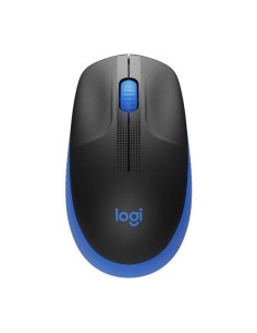 RATON WIRELESS LOGITECH M190   NEGRO Y AZUL PN:...
