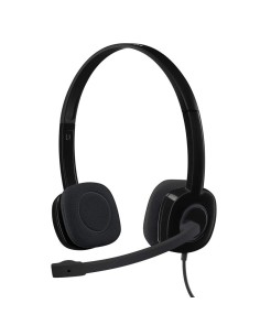 AURI + MIC 3.5MM 1.8M LOGITECH H151 NEGRO PN: 981-000589...