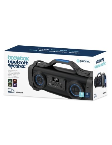 ALTAVOZ BT PLATINET BOOMBOX    51W PN: PMG078B...