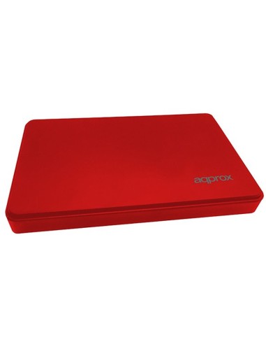 CAJA 2.5" USB 3.0 APPROX  ROJA 9.5mm ENCLOSURE...