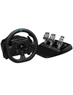 VOLANTE LOGITECH CON PEDALES   G923 TRUEFORCE PARA...