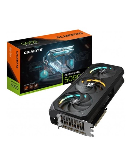 VGA RTX5090   32GB GDDR7  GIGA BYTE OC WINDFORCE RGB PN: GV-N5090GAMING O EAN: 4719331355791   