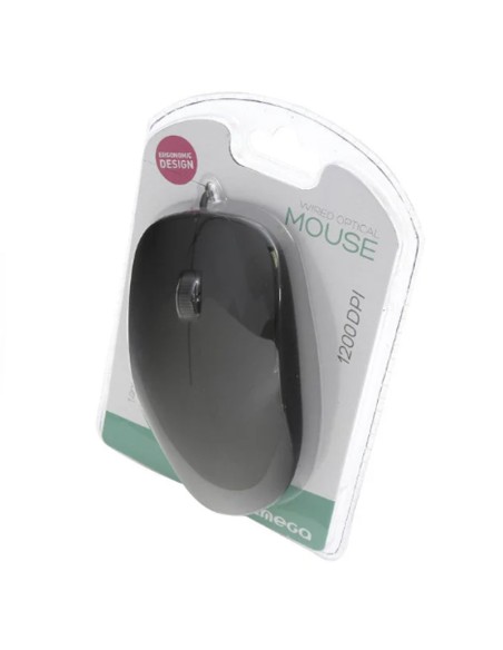 RATON OMEGA OPTICO 1600DPI     USB ROJO PN: OM08R EAN: 5907595455282   