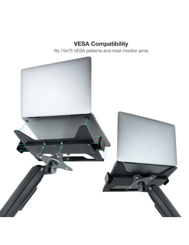 SOPORTE PORTATIL VESA 11.6 -   17.3" NEGRO PN:...