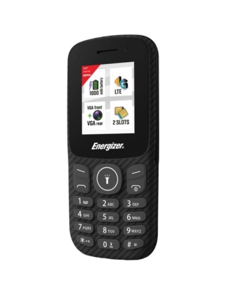 MOVIL ENERGIZER E130SEU1 4G    NEGRO PN: E130S EAN: 3492548233014   