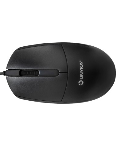 RATON USB UNYKA UK A128 NEGRO PN: UK50549 EAN:...