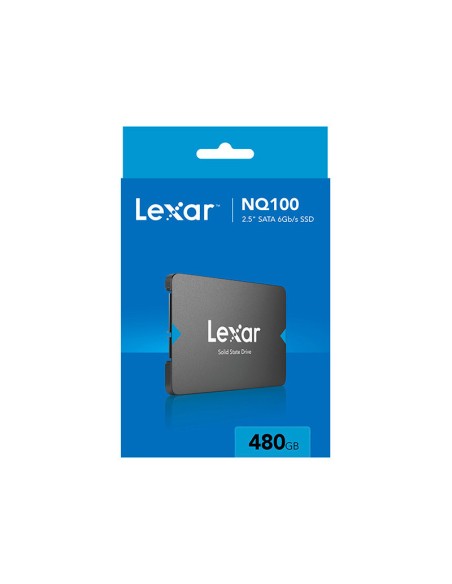 DISCO SSD 480GB LEXAR NQ100    SATA PN: LNQ100X480G-RNNN EAN: 843367122707    