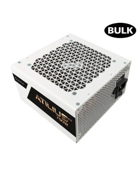 FUENTE  750W/62.5A ATILIUS 2.0 UNYKA BLANCA 80 PLUS BULK PN: UK212702 EAN: 6974560220823   