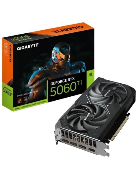 VGA RTX5060TI  8GB GDDR7  GIGA BYTE WINDFORCE MAX OC EDITION PN: 9VN506TWX8-00-G1 EAN: 4719331356682   