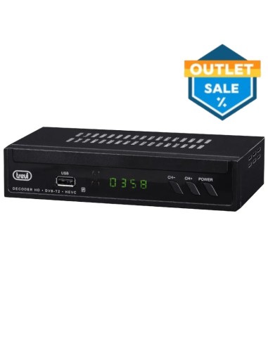 SINTONIZADOR TDT TREVI 3378    DVB T2 HEVC PN:...