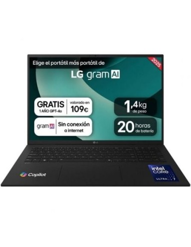 NF    17" LG GRAM      U7-255H 32GB   1TB NVME...