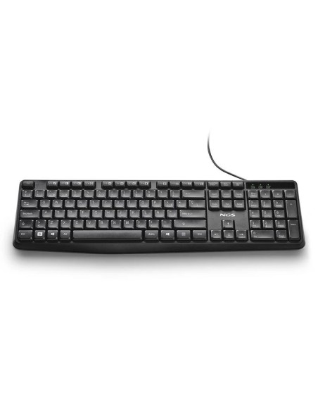 TECLADO USB NGS FUNKY V4 NEGRO PN: FUNKYV4 EAN: 8435430626469   