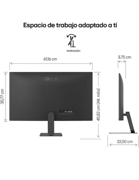MONITOR   27" LG     27U411A-B FHD NEGRO PN: 27U411A-B EAN: 8806096543771   