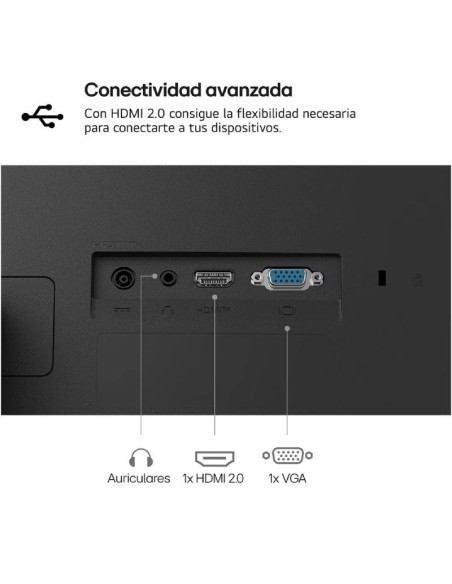 MONITOR   27" LG     27U411A-B FHD NEGRO PN: 27U411A-B EAN: 8806096543771   