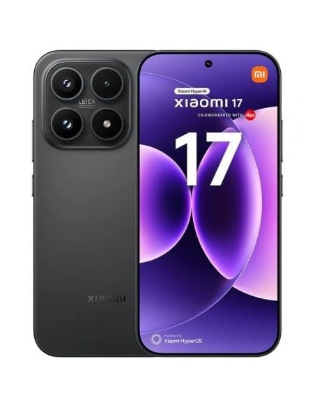 SMARTPHONE 6.3 " XIAOMI 17     12GB/512GB/NFC/5G/NEGRO PN: MZB0MMMEU EAN: 6932554482084   