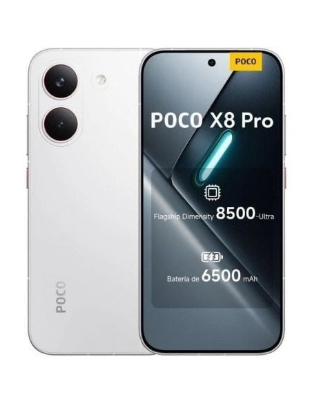 SMARTPHONE 6.59" XIAOMI POCO   X8 PRO/12GB/512GB/NFC/5G/BLANC PN: MZB0N2SEU EAN: 6932554492533   
