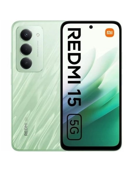 SMARTPHONE 6.9 " XIAOMI REDMI  15/8GB/256GB/NFC/5G/VERDE PN: MZB0L9ZEU EAN: 6932554454142   