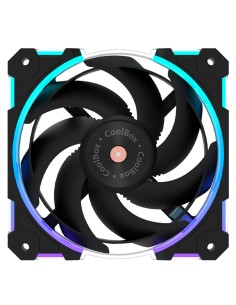 VENTILADOR 12CM GAMING COOLBOX X12 RING ARGB PN:...