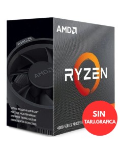 AMD S-AM4 RYZEN 3 4100  VOXV   3.80GHZ CON VENTILADOR PN:...