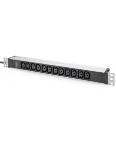 REGLETA 12 TOMAS ARMARIO RACK  19" 1U CABLE 2M PN:...